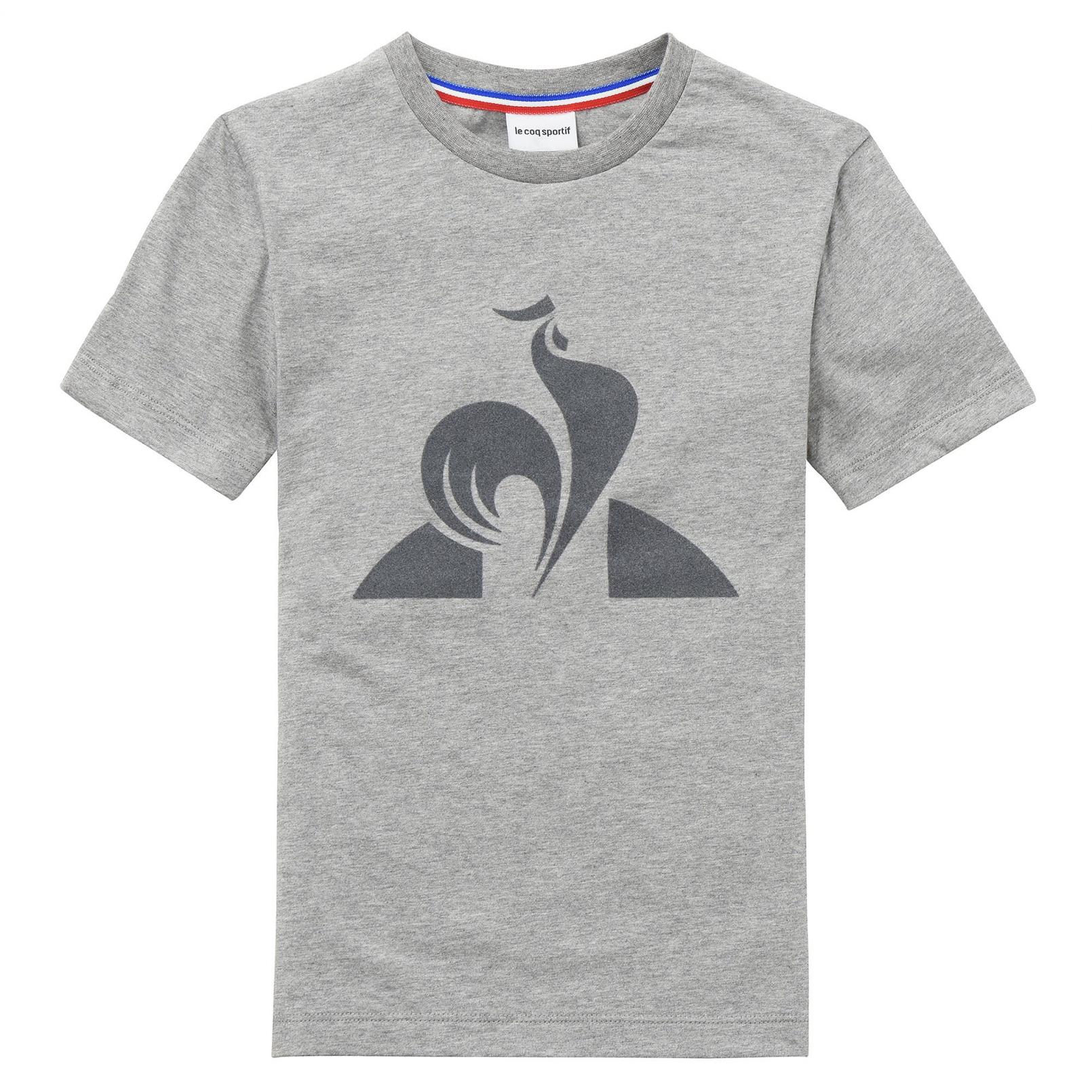 Kids Apparel – Le Coq Sportif Essentiels T-shirt Grey