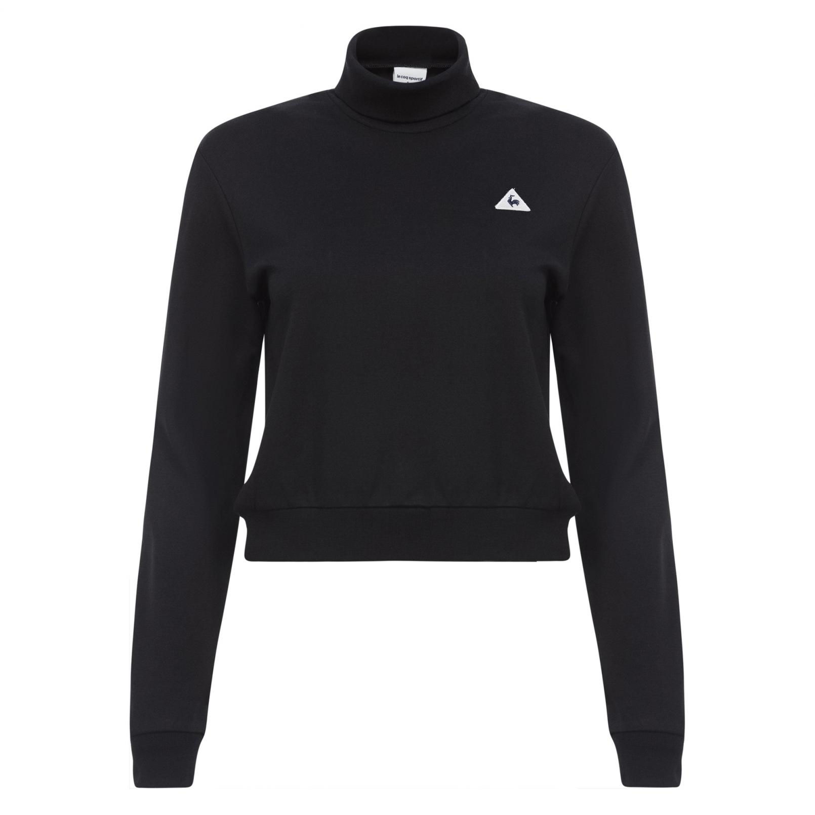 Sweatshirts & Hoodies – Le Coq Sportif Essentiels Crop Crew Sweat Black