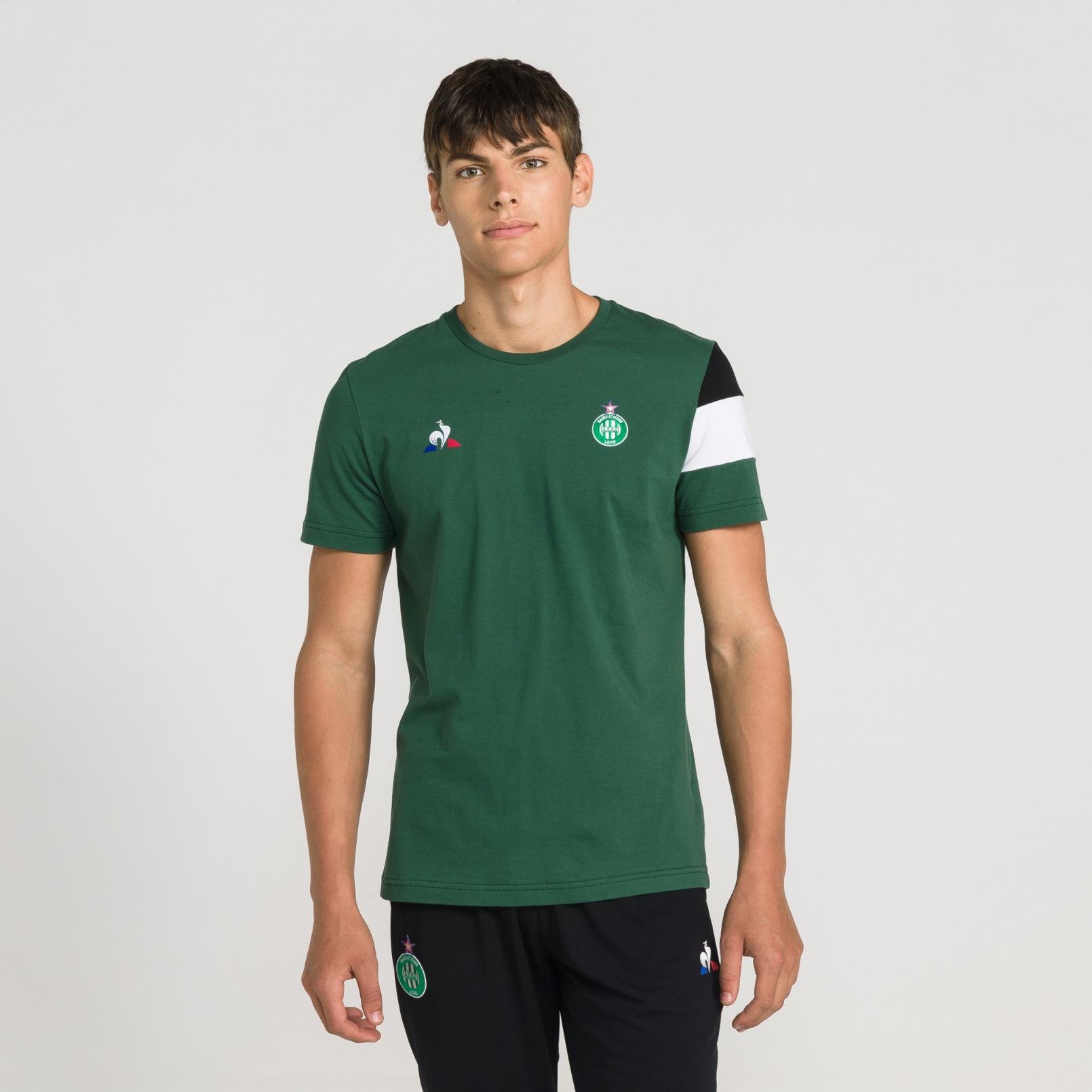 T-shirts – Le Coq Sportif ASSE Fanwear T-shirt Green