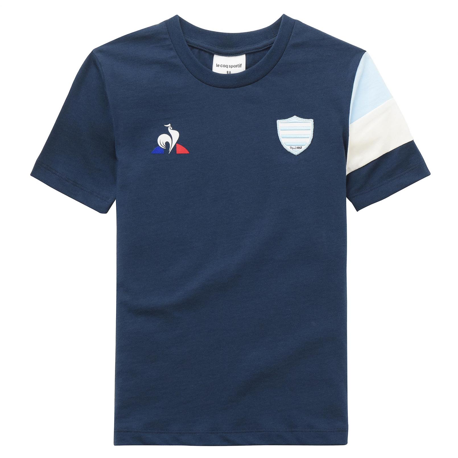Kids Apparel – Le Coq Sportif Racing 92 Fanwear T-shirt Blue