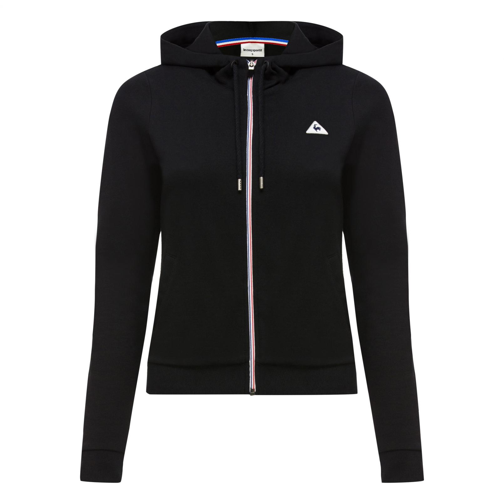 Sweatshirts & Hoodies – Le Coq Sportif Essentiels Pull-over hood Black