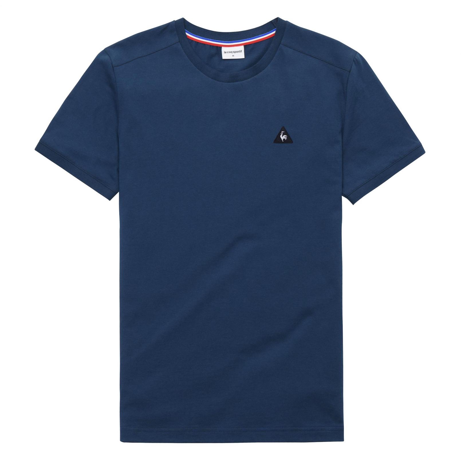 T-shirts – Le Coq Sportif Essentiels T-shirt Blue/Black