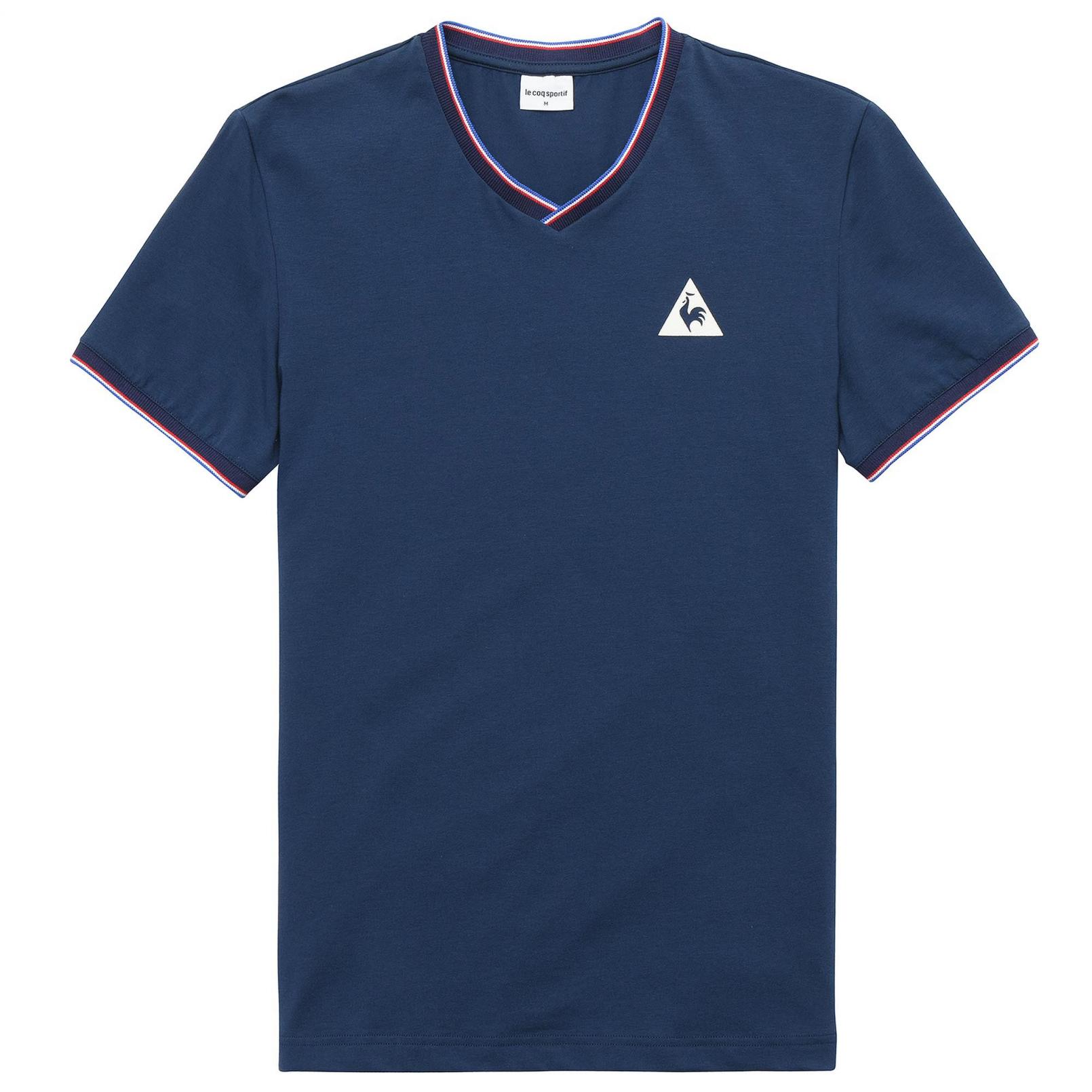 T-shirts – Le Coq Sportif Tricolore T-shirt Blue
